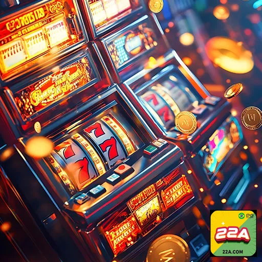 Jogador interagindo com mesa de live gaming na 22a