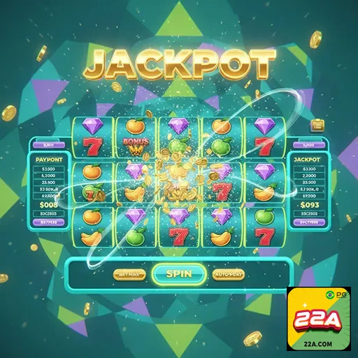 Captura de tela de slots online na 22a, diversão garantida