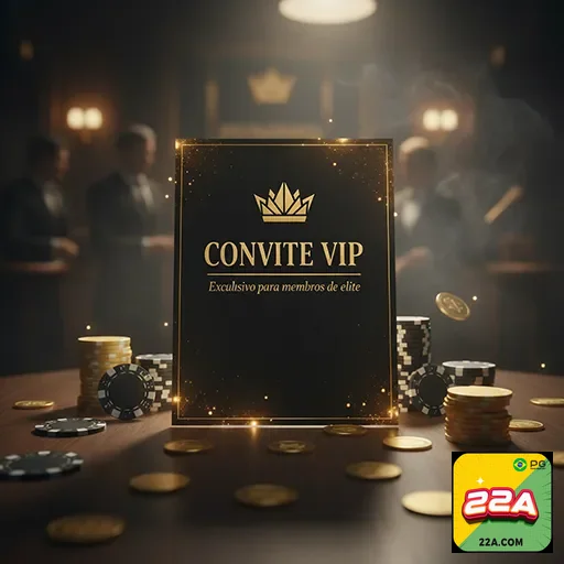 Imagem promocional do VIP07 no site 22a, destaque para produto ou serviço exclusivo da marca.