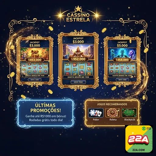 Imagem do site 22a mostrando a página inicial com destaque para soluções inovadoras em tecnologia